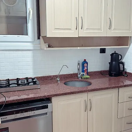 아파트 Renewed 2 Bedroom 1 Big Saloon Bosphorus View 이스탄불